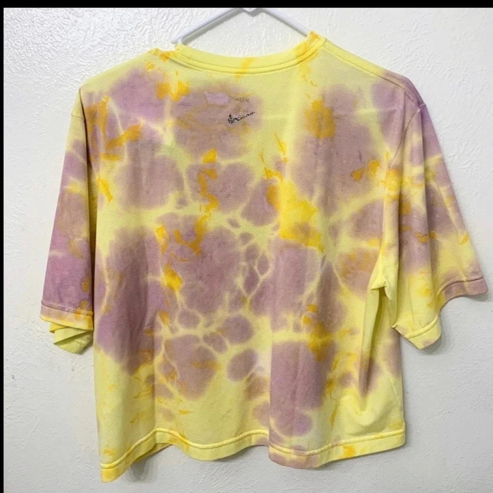 Nike Yoga Exclusive Sample With Tag Dri-FIT Luxe Women's Tie-Dye Top